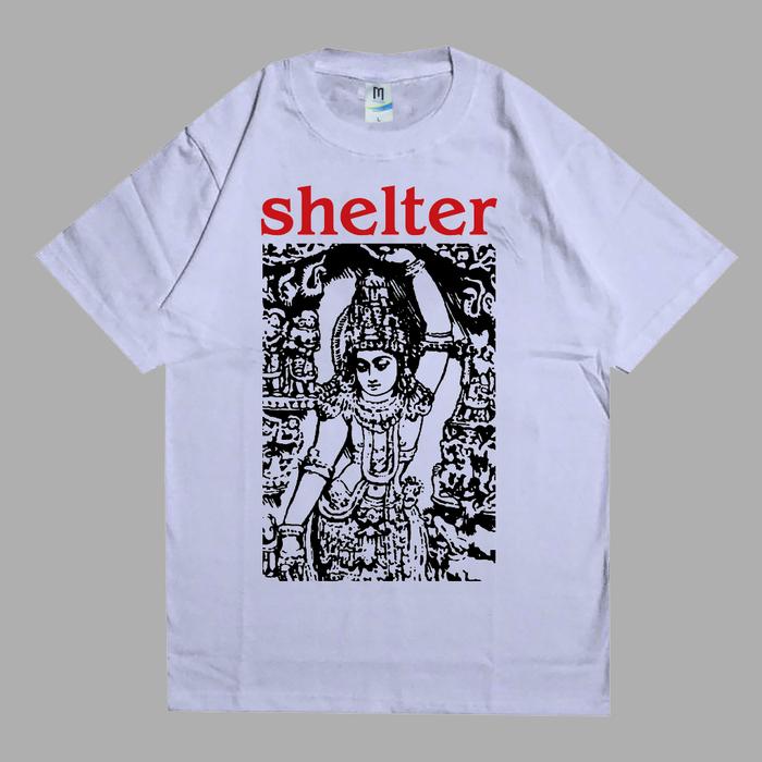 kaos band/tshirt shelter hardcore/shelter band shirt/shelter band merch