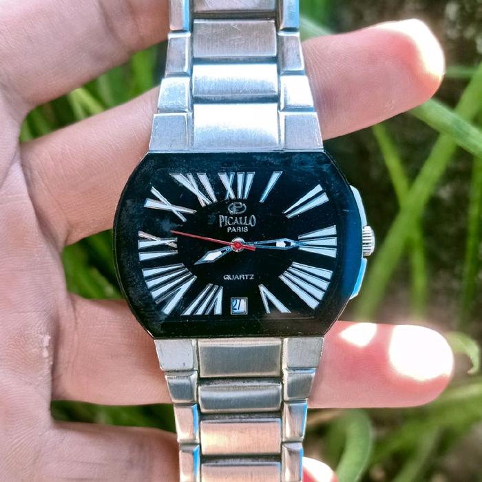 Jam Tangan Pria Picallo Paris Quartz Original