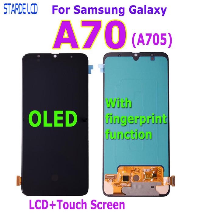 Super AMOLED For Samsung Galaxy A70 LCD Display With Touch Screen