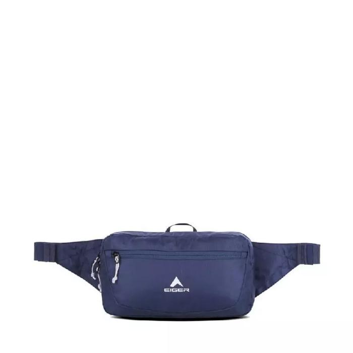 Tas Pinggang Eiger Maleo W Folded Waist Bag eiger Warna Navy Praktis untuk Aktivitas Sehari-hari den