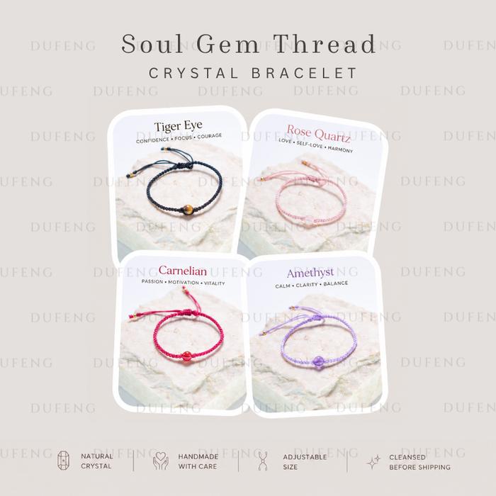 Dufeng - Soul Gem Thread Crystal Bracelet