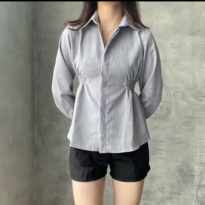 Elsie Wispie Shirt | Lueena | Kemeja wispie