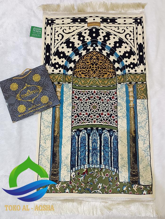 Sajadah Mihrab Arrawdah Rug 3D