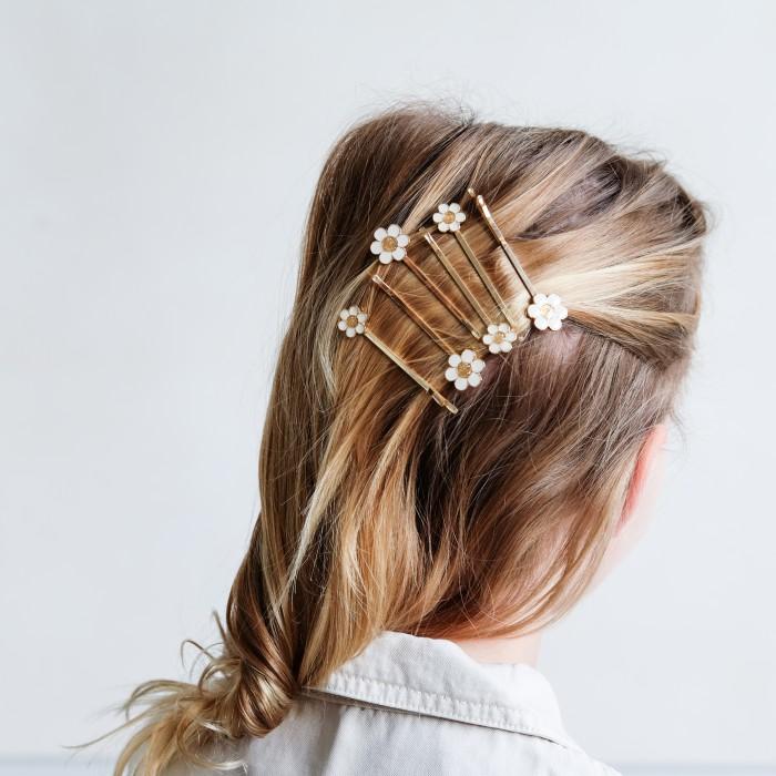 W✔B5 Mimi & Lula Daisy Enamel Kirby Grips / Jepit Rambut Anak X✪Q1