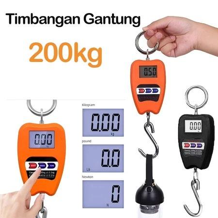 Timbangan Gantung Digital 200Kg Timbangan Gantung barang 200Kg