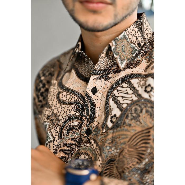 E♪Q4 BROODIS KEMEJA BATIK TERBARU PRIA PREMIUM A✔QM