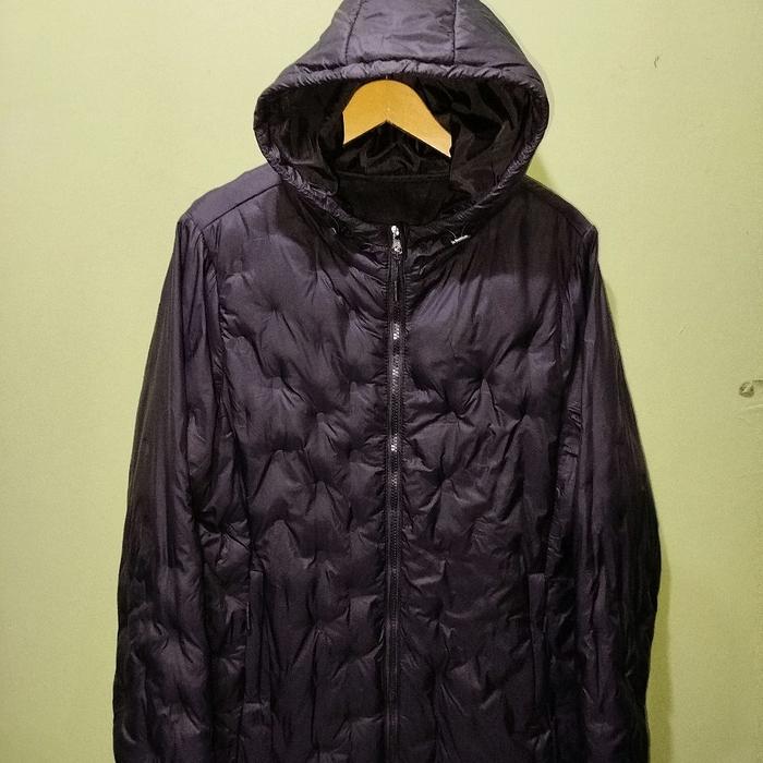 JAKET BULANG SEAMLESS FELTICS NILON HITAM SIZE XL