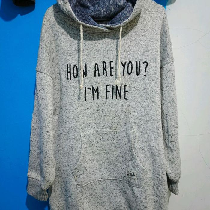 Long Hoodie Abu Muda Power To The People