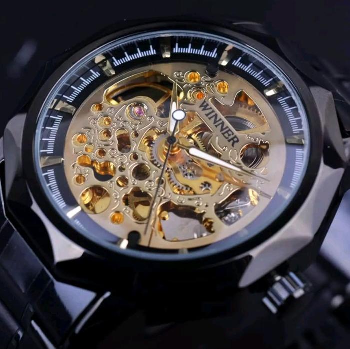 winner 850 Jam Tangan Pria Mekanik Automatic