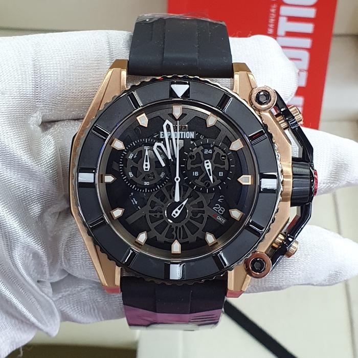Expedition Exp E3009m pria karet hitam