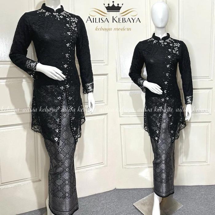 KEBAYA JANGGAN BROKAT MIX SONGKET KEBAYA BUSUI MODERN KEBAYA PESTA KEBAYA MALAYSIA