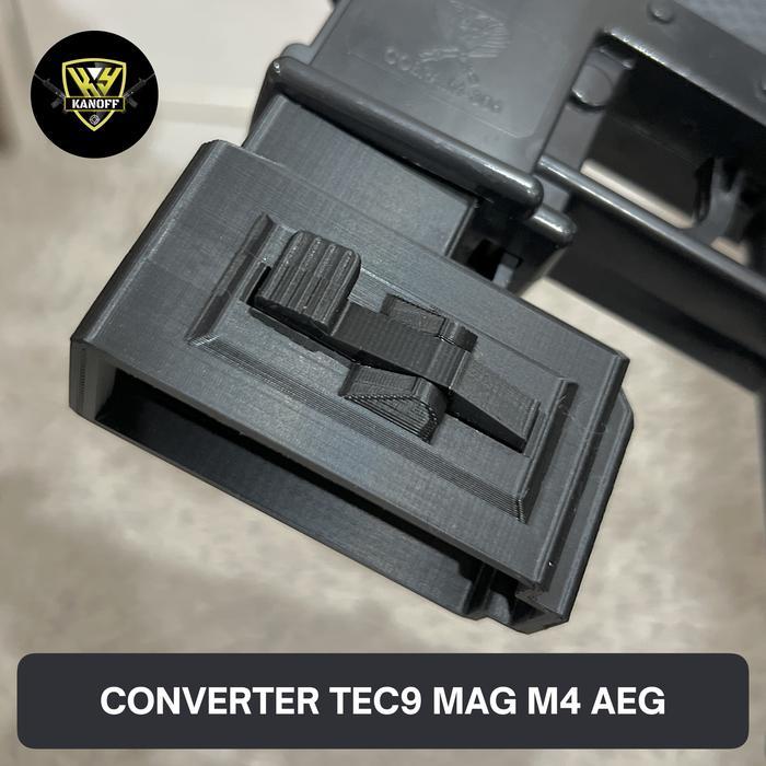 STOK TERBATAS !!!! ADAPTER / CONVERTER TEC9 MAG M4 AEG TERJANGKAU
