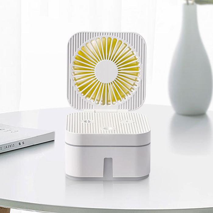 Portable Water Cooler Table Fan Multifunctional Humidifier Cooler
