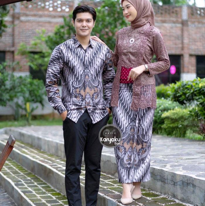 Couple Kebaya Modern| Couple Kebaya Wisuda,Couple Kutubaru,Couple Kebaya Lamaran,Couple Kebaya Kemej