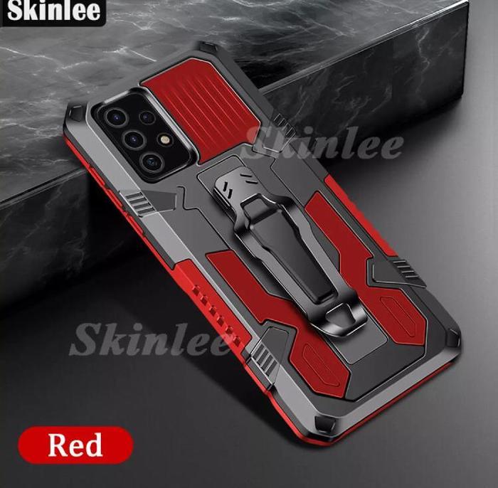 CASE UNTUK S*MSUNG GALAXY A52S 5G CASING SILIKON COVER SOFT CASE HP - ROBOT MERAH