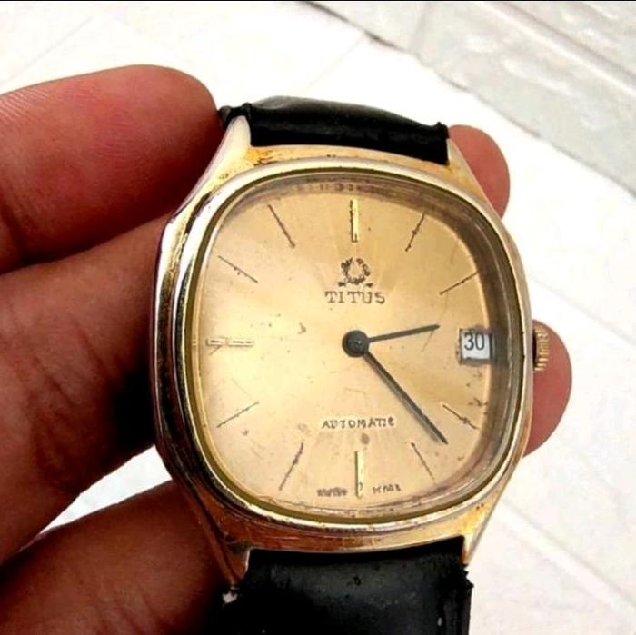 solvil et titus tank geneve automatic gold plated classic