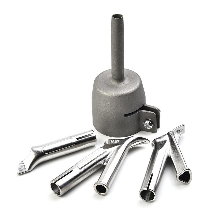 4pcs Speed Welding Nozzle For Vinyl PVC Plastic Hot Air  5mm Weld Tip