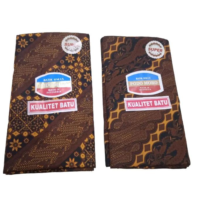 Batik Solo Kain Jarek Katun Istimewa Wanita Kualitas Batu Motif Batik Dewasa Panjang 190cm Lebar 120