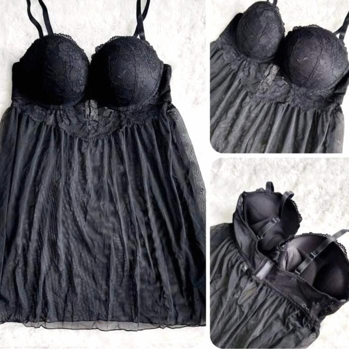 LINGERI H&M SEXY DOUBLE PUSH UP LACE (BAJU TIDUR LASENZA WACOAL BRA VS