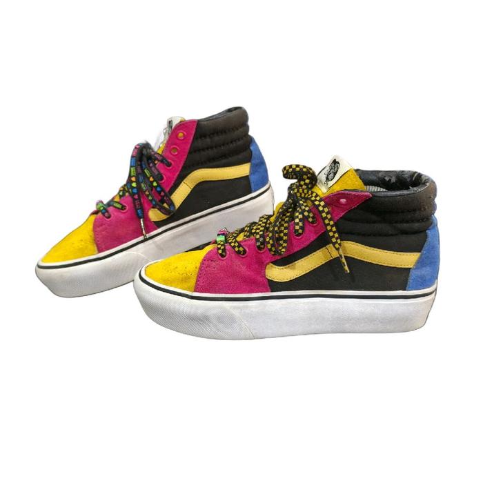 SEPATU SECOND_VANS SK8 HI PLATFORM - 38.5