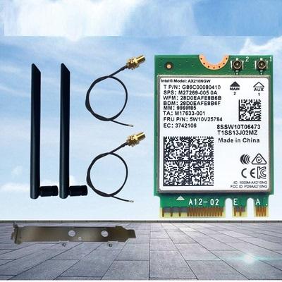 Untuk Intel AX210 NGFF WiFi Bluetooth 5.2 802.11ax Ax210ngl MU-MIMO