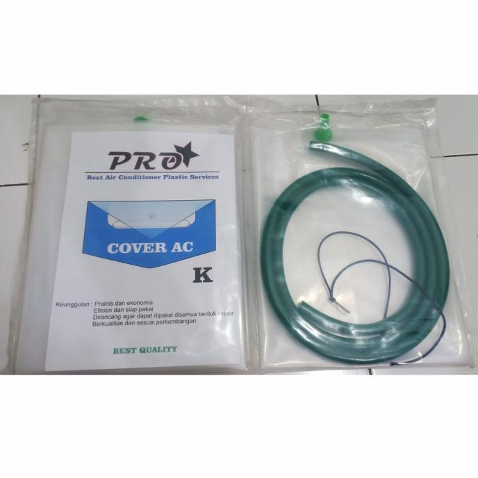 ORIGINAL PLASTIK CUCI AC/Cover AC 1 PK 1/2 PK bonus selang 2 meter