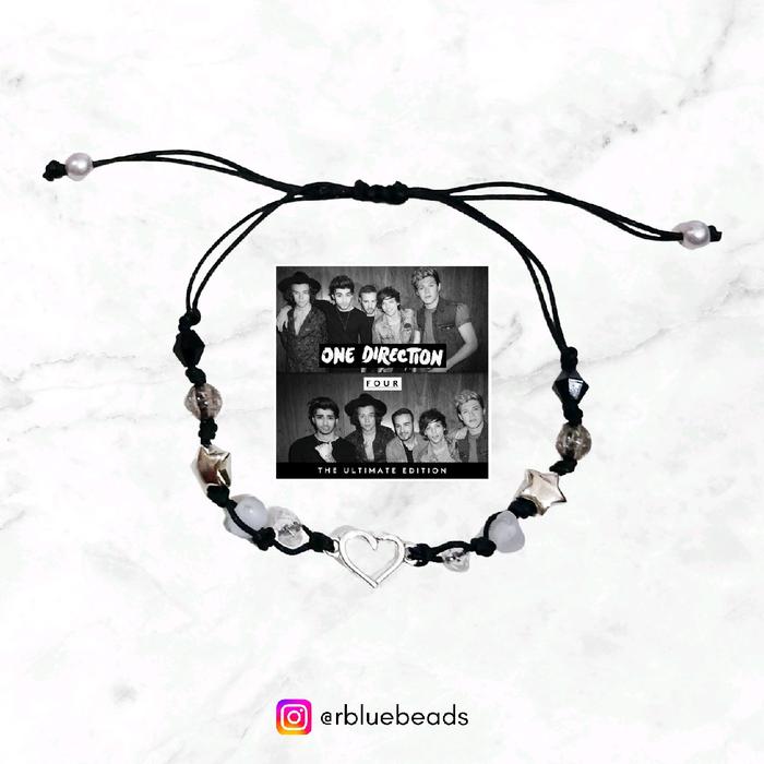 gelang manik-manik one direction | one direction beads bracelet