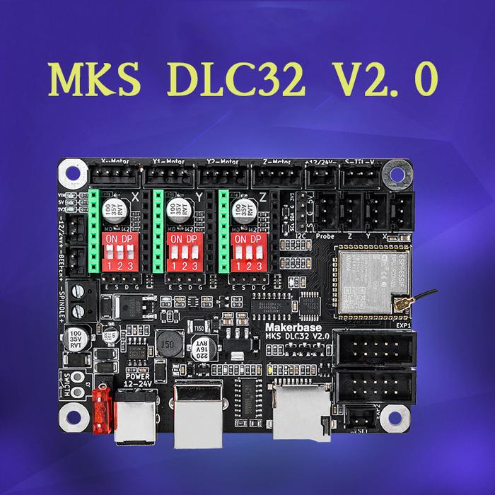 MKS DLC32 V2.1 Offline Control 32Bits ESP32 WIFI GRBL TFT Desktop