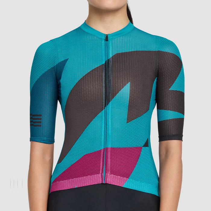 2023 New MAAP Summer Women's Cycling Jersey Short Sleeve High Quality