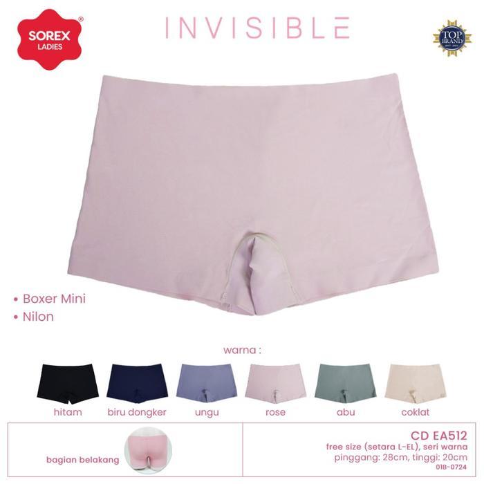 Celana Dalam Boxer Anti Nyeplak Sorex Seamless Short Pants Tanpa Jahitan Anti Nyeplak