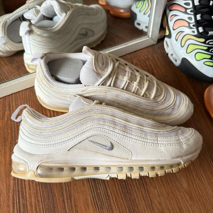 Nike Air Max 97 Triple White Original Murah - sneakers second market