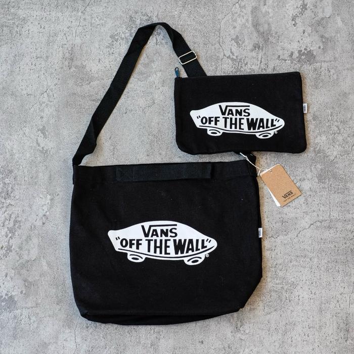 TOTEBAG VANS 2 in 1 Black | BNWT 100% ORIGINAL