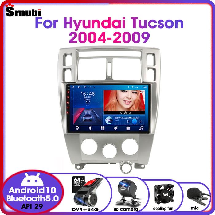 Android 10 Car Radio For Hyundai Tucson 2004 2005 2006 - 2009