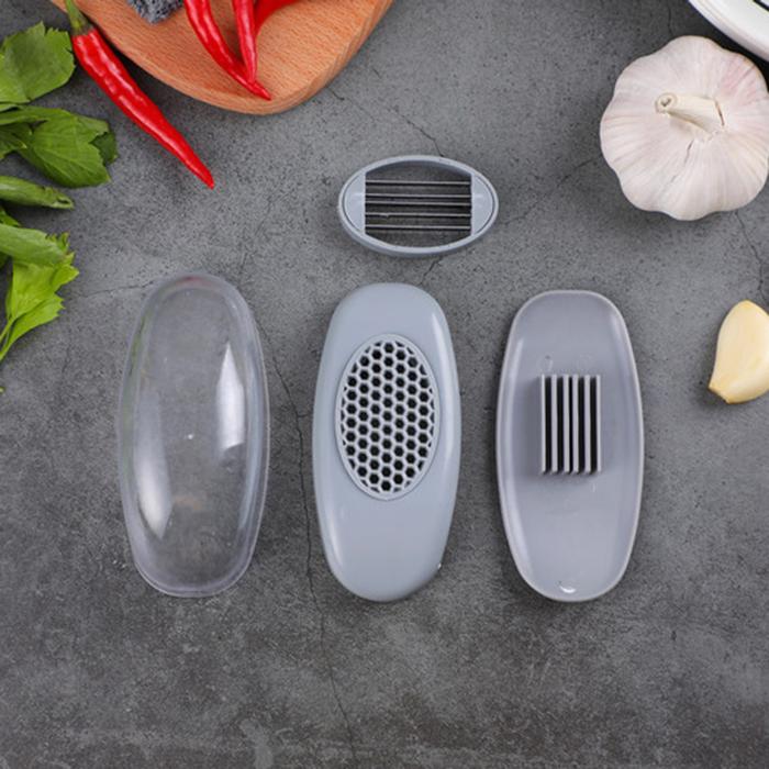 Manual Garlic Cutter Presser Multifunctional Garlic Slicing Chopper