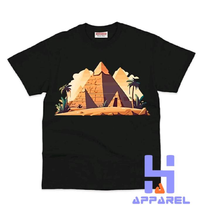 BAJU ANAK KAOS ANAK PIRAMIDA MESIR