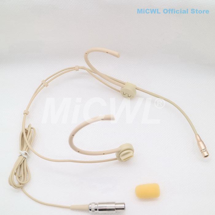 Cardioid Headset Microphone For Shure Beta54 Foldable Mic For Stage