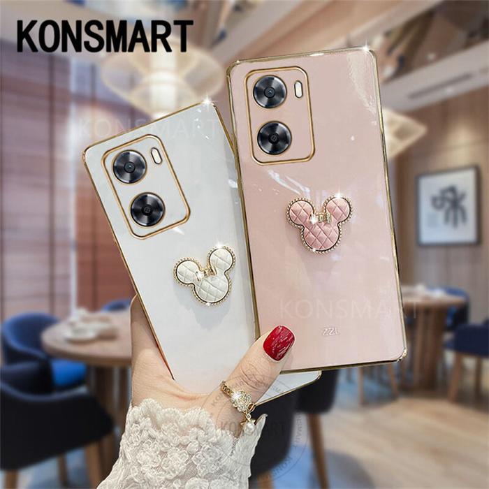 KONSMART Baru Casing untuk OPPO A78 Reno 8T A77S A57 4G 2022 In Mewah