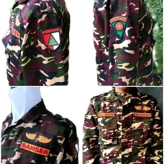 seragam Banser seragam Banser Baju Pria Panjang