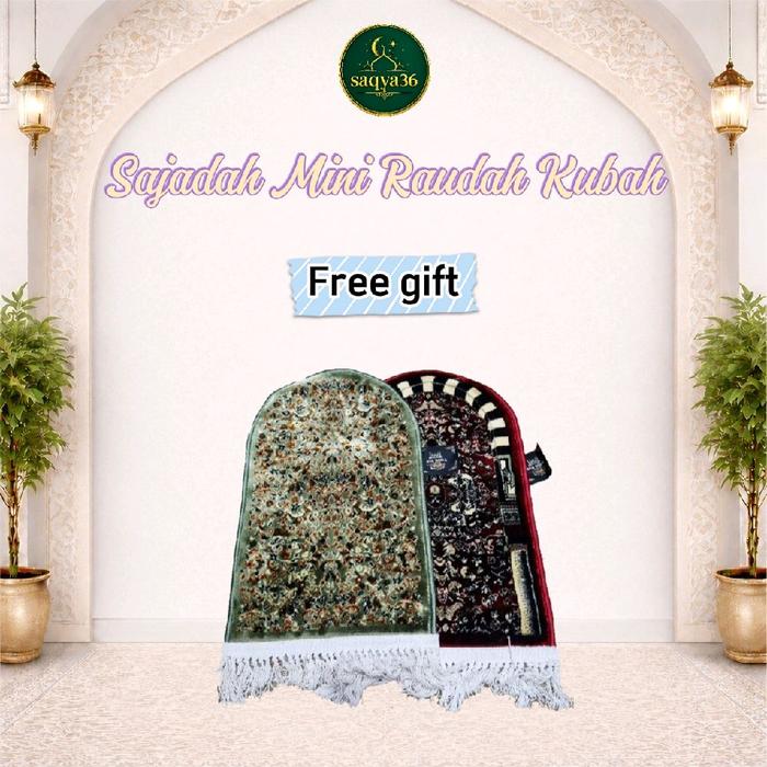 Sajadah Mini Raudhah Kerucut