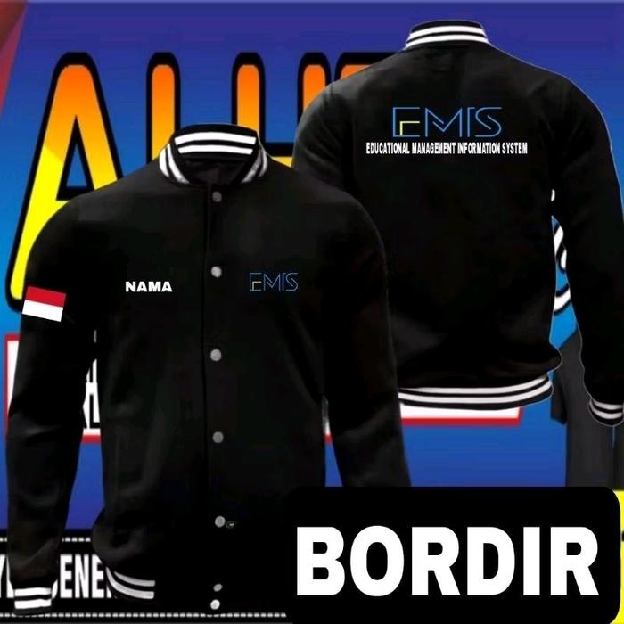 jaket bordir emis jaket emis jaket varsity emis jaket baseball emis jaket kerja emis jaket seragam e