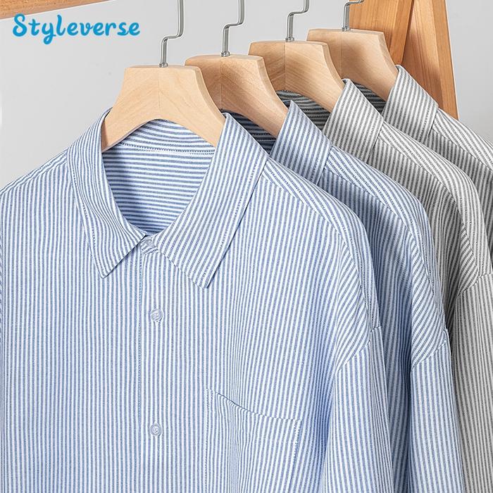 Kemeja Oxford Lengan Panjang Pria Oxford Shirt Kemeja Pria Lengan Panjang Kain Oxford Anyaman Rapat