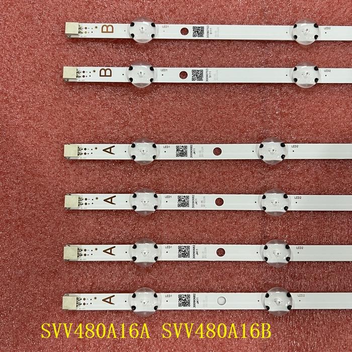 LED Backlight strip For Hitachi 48HB6W62A JVC LT-48C780 Ves480Unds-2D-N12 N11 N13 N14 N19 48VDLM17 4