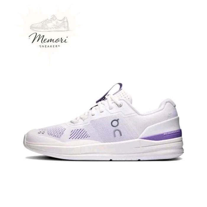 Memori Sneakers The Roger Pro White Purple Sepatu Padel dengan Desain Nyaman dan Tahan Lama Casual