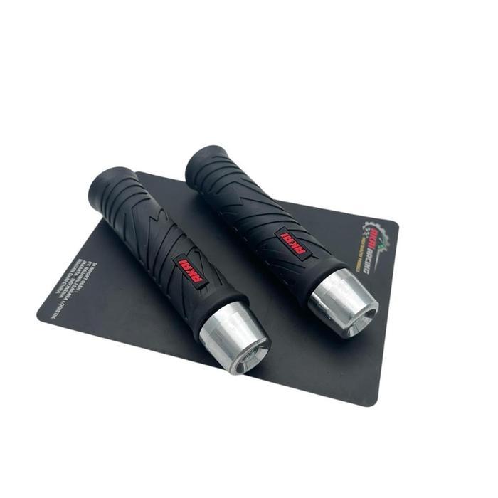 BaruHayaidesu Handgrip AKAI + Jalu Stang Chrome Hand Grip Motor Matic / Bebek NMAX , PCX , ADV , VAR