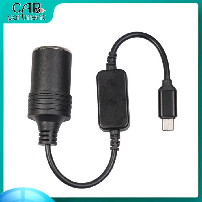 5v 2a Usb To 12v Portable Cigarette Lighter Socket Universal Usb Male