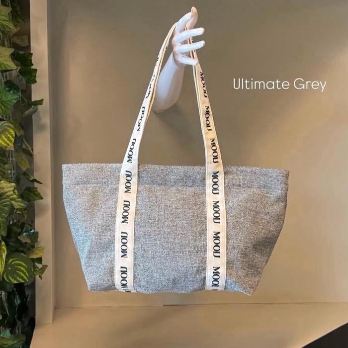 Ariel Totebag Canvas Mooij Ultimate Grey