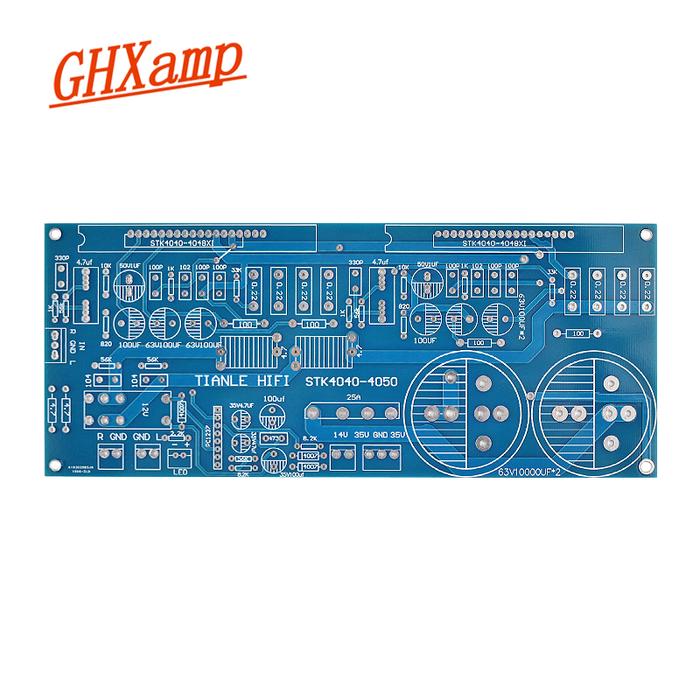 GHXAMP Thick Film Power Amplifier PCB Empty Board Dual Channel High