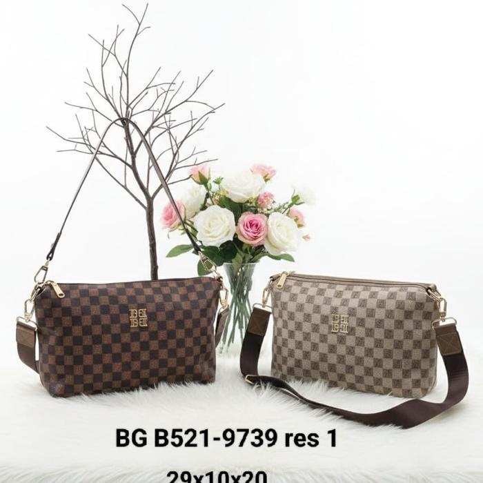 Micco Bag - Tas Fashion Selempang Wanita BGirl BG B521-9739 res 1 Ukuran 29x10x20 cm