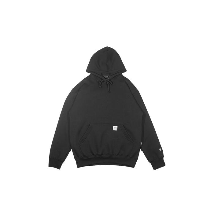 0226 JAKET HUSTED SIINS BLACK HOODIE