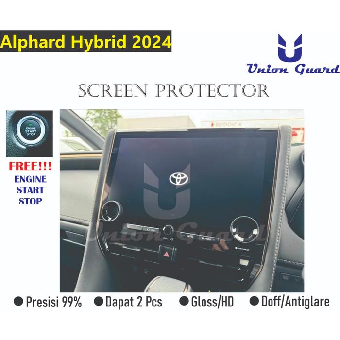Anti Gores Head Unit Alphard Hybrid Hev 2024